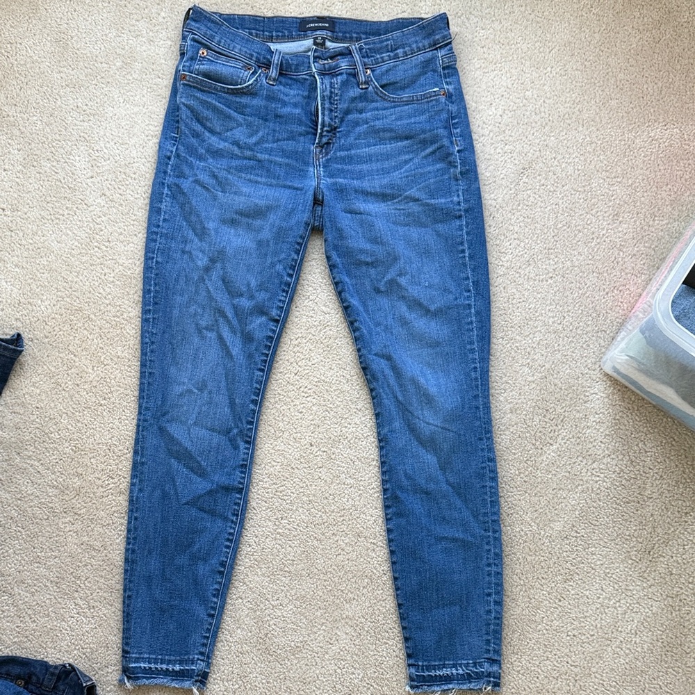 J. Crew Women's Skinny Jeans in Blue